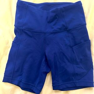 Lululemon fast and free bike short 6” inseam